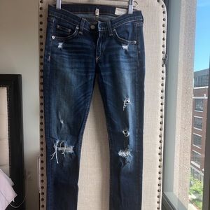 Rag and bone Capri Jeans.